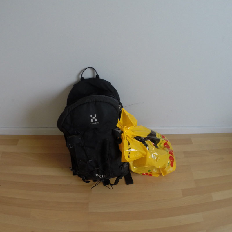 Minimalisme - alt i en 30L taske